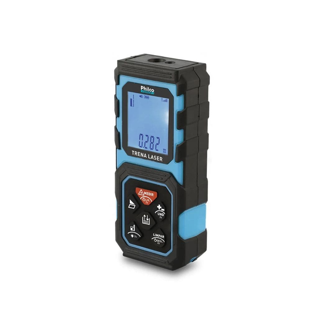 Trena A Laser Philco PTL01 40m Com 3 Unidades De Medida