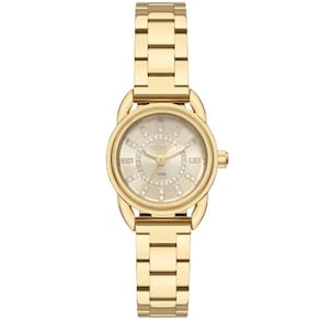 Relógio Euro Feminino Ref: Eu2036Yvi/4D Casual Dourado