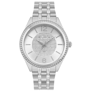 Relógio Euro Feminino Ref: Eu2035Ywz/4K Fashion Prateado