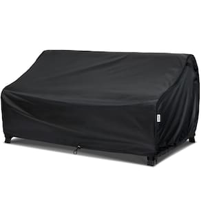 Capa de sofá de pátio Varietyface de 3 lugares 215x97x89cm à prova d`água