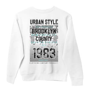 Blusa de Moletom Gola Redonda Estampado Algodao Blusa de Frio Sem Capuz Para Motoqueiro Entregador