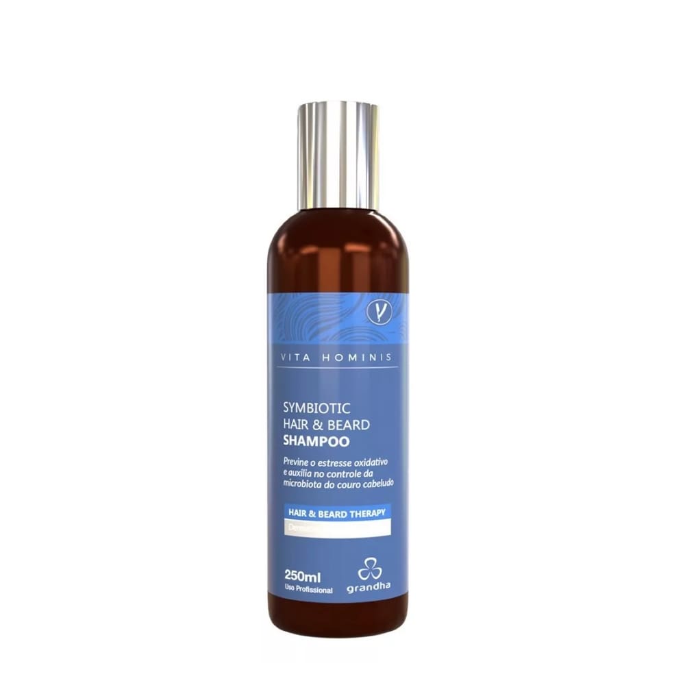 Shampoo Grandha Cabelo E Barba Symbiotic Hair & Beard 250ml
