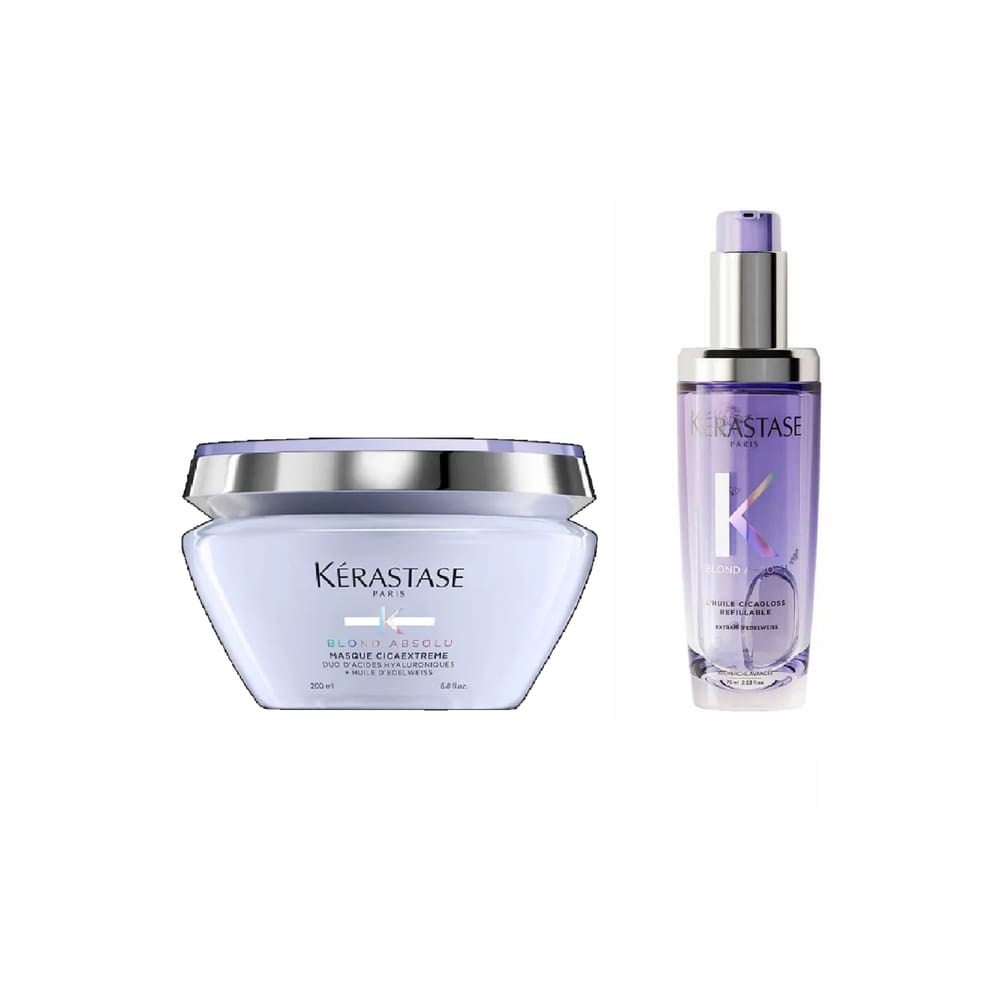 Kit Máscara Blond Absolu + Óleo Refilável 75ml