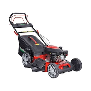 Cortador Grama Gasolina Recolhedor e Tração 5,0HP 180cc GCT5000C Garthen