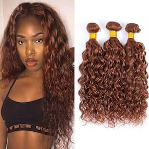Pacotes de cabelo MAMART Water Wave 30 Brown 8-30 no Brasil