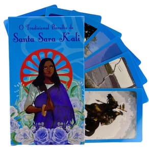 Baralho Santa Sara Kali 36 Cartas Plastificadas + Presente