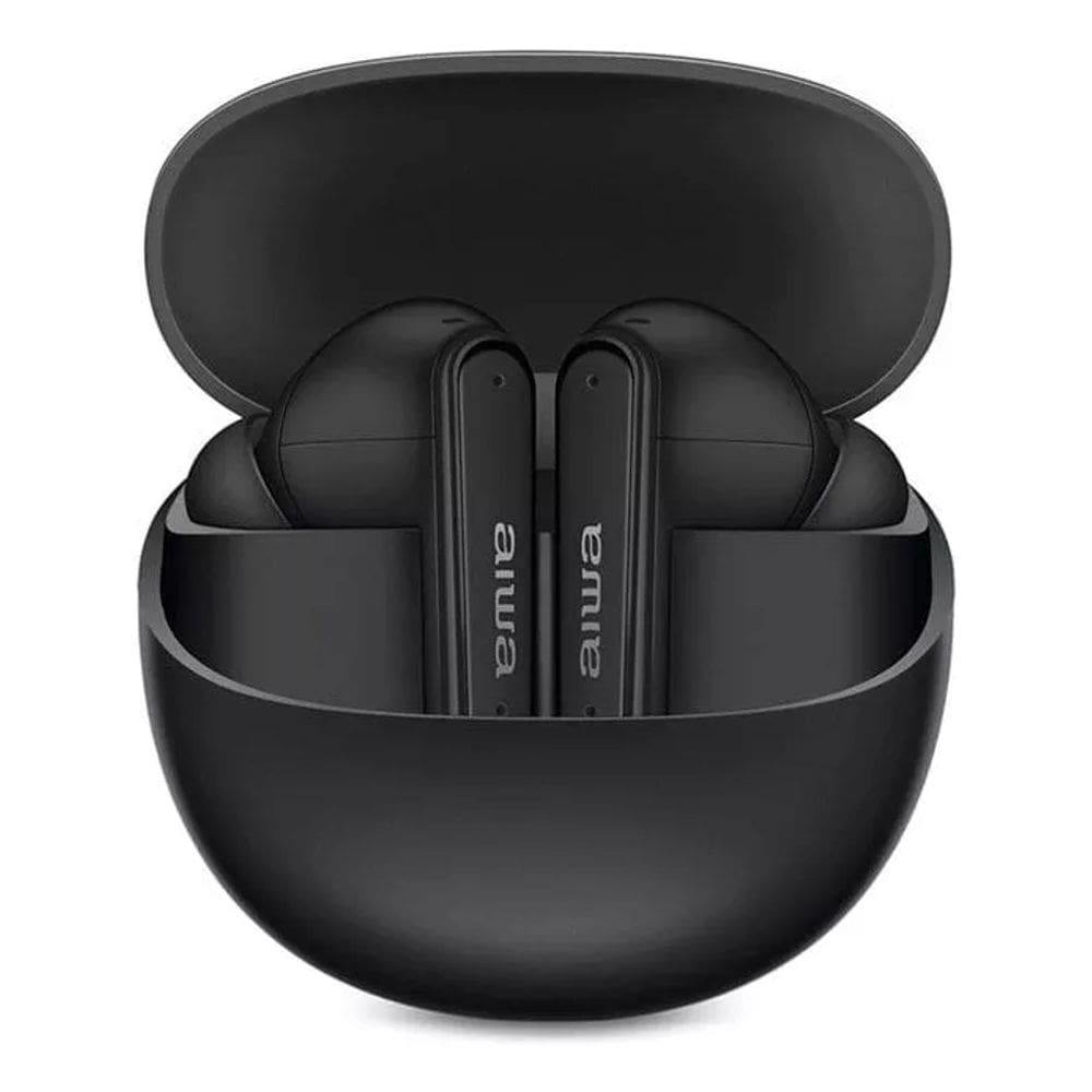 Fone De Ouvido Eardbud Aiwa Aws-eb-04-b Bluetooth Ipx4 Preto