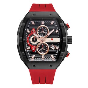 Relógio TEARTRACE Tonneau Chronograph à prova d`água para homens