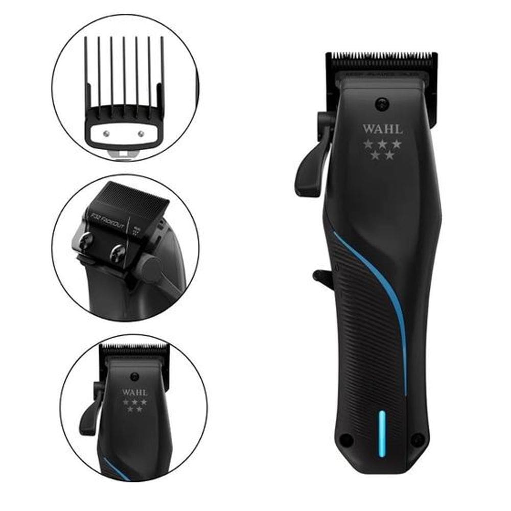 Máquina de Cortar Cabelo Sem Fio Vapor Cordless Íons de Lítio Bivolt