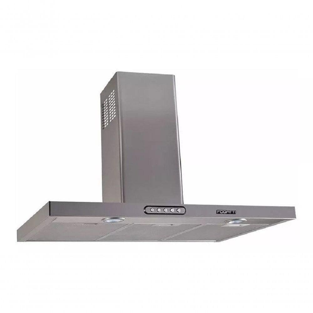 Coifa De Parede Retangular Slim Inox 4 E 6 Bocas 75cm Fogatti 220V
