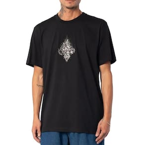 Camiseta MCD Espada Espinhos WT25 Masculina Preto/Prata