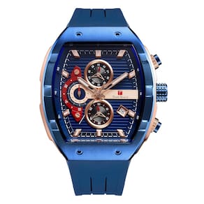 Relógio TEARTRACE Tonneau Chronograph à prova d`água para homens