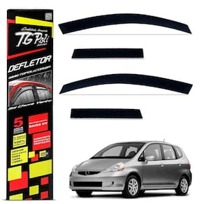 Calha De Chuva Fit 2003 A 2008 Inteiriça Acrílico Fumê Tgpoli