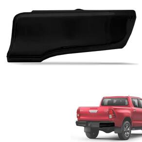 Ponteira De Parachoque Traseiro Hilux 2016 A 2024 Lado Direito Preto Bepo