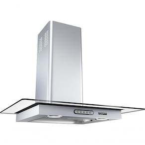 Coifa De Parede Vidro Reto Slim Inox 4 E 6 Bocas 80cm Fogatti 220V