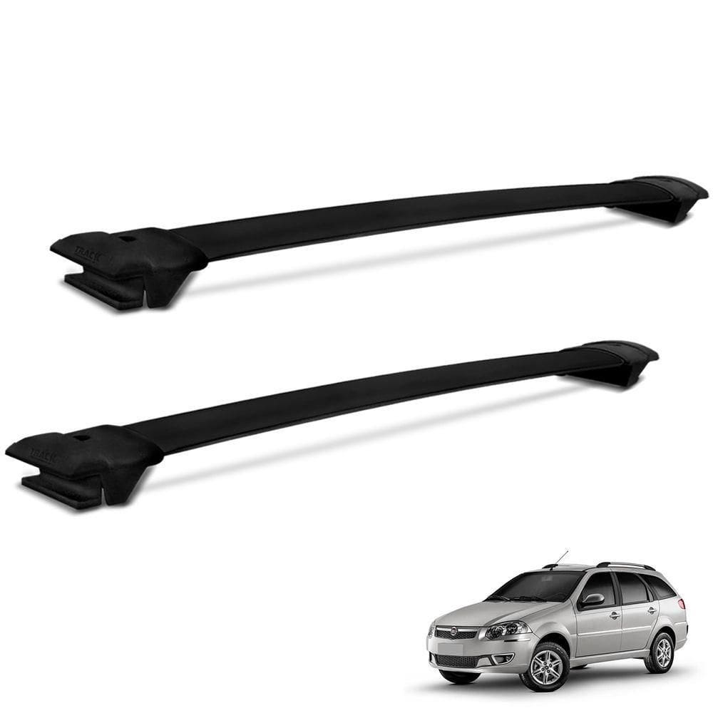 Rack Travessa De Teto Universal 115cm Alumínio Preto