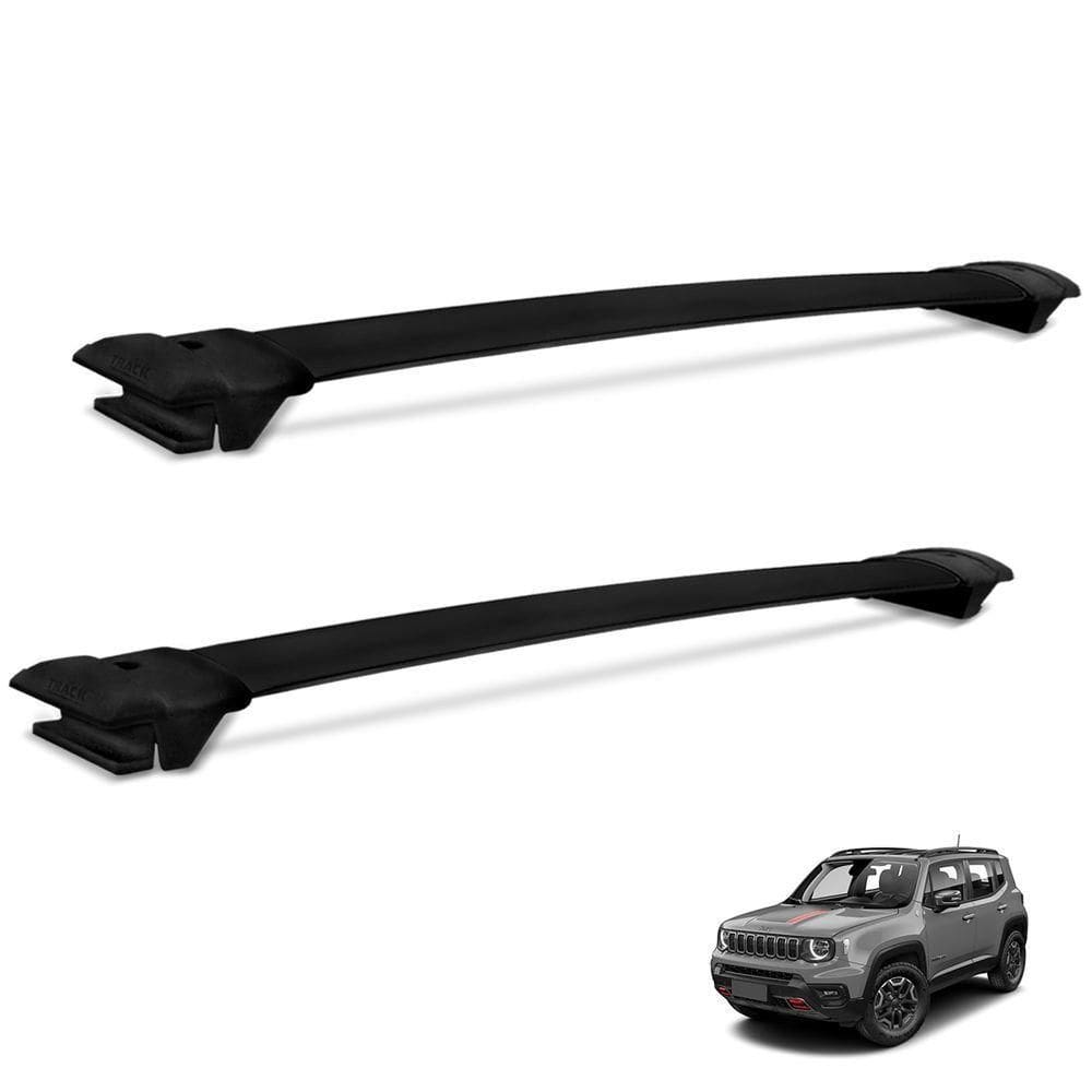 Rack De Teto Travessa Renegade 2015 A 2025 Alumínio Preto