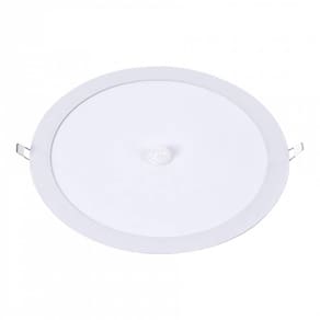 Painel Led Pop Sensor Embutir Redondo 24w 6500k Branco Avant