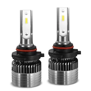 Kit Lâmpada Led Ultra Slim H9012 6000k 4000 Lumens Cc-lot 25w Com Canbus