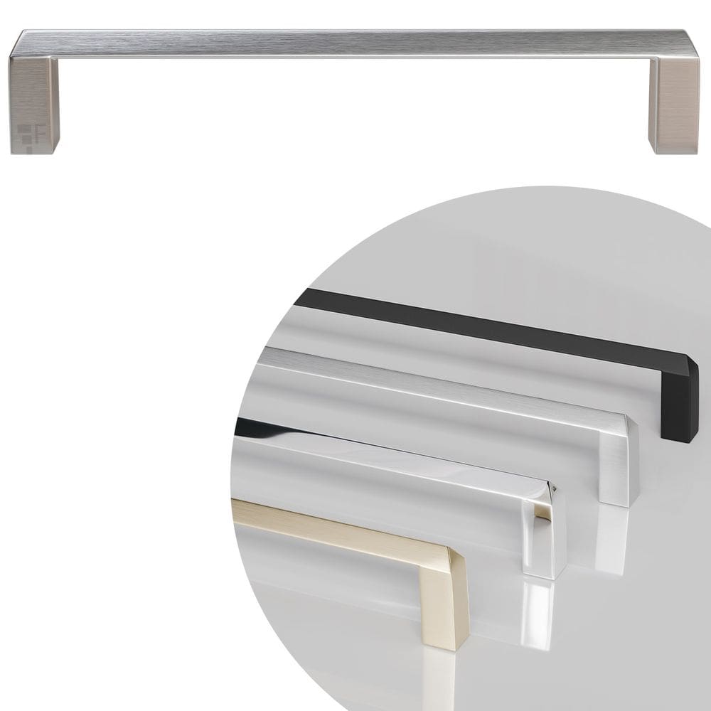 Puxador Liveri IL 955 - Escovado - 96MM