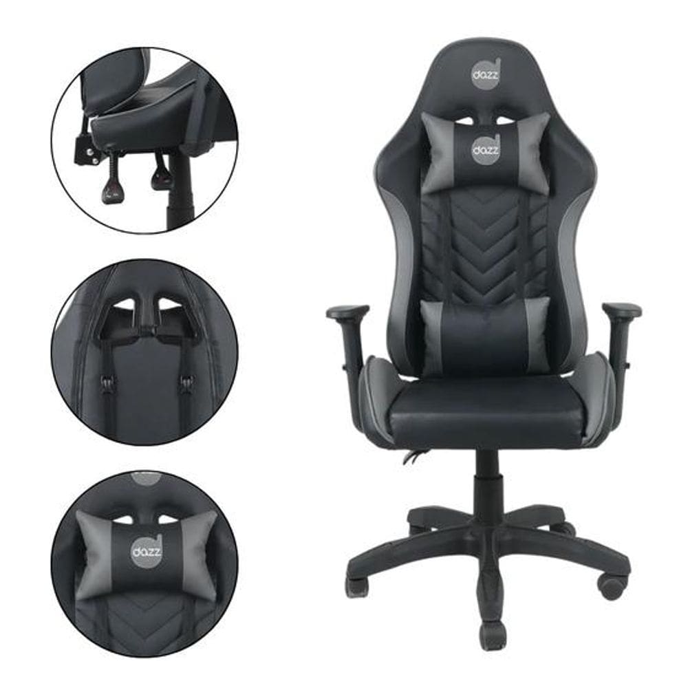 Cadeira Gamer Elite Pro Peso Surportado 140 kg Reclinável Dazz