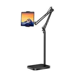 Suporte de chão para tablet Bluusuuk, altura ajustável, base de 5 kg