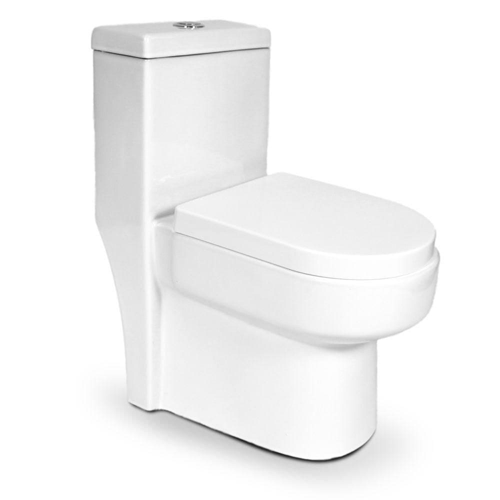 Vaso Sanitário Monobloco Kit Privada com Assento Completo Branco (GVS55MBSFC-BR)