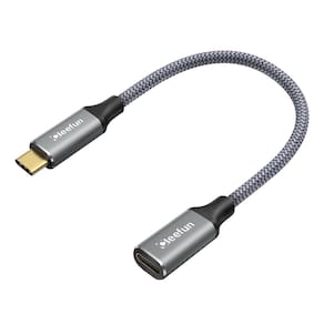 Cabo de extensão USB C CLEEFUN 1 pé 10 Gbps Data 4K Video Sync