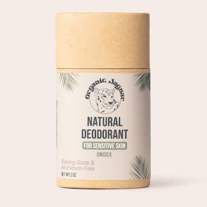 Desodorante orgânico Jaguar, sem alumínio, 60 ml, unissex e sem perfume