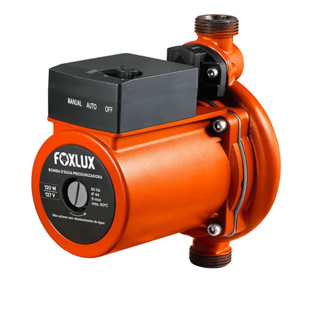 Bomba D`Água Pressurizadora 120W Foxlux