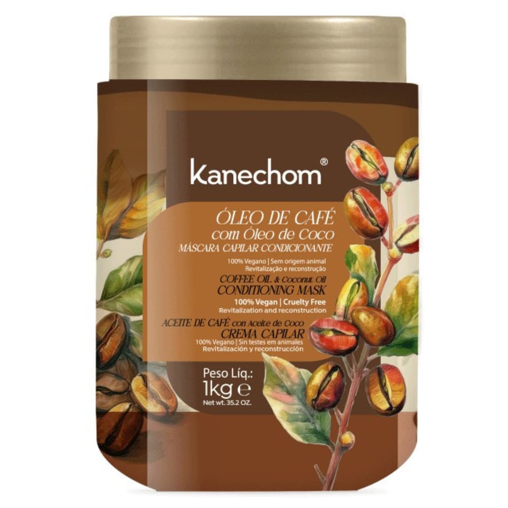 Máscara Condicionante Kanechom Óleo de Café com Óleo de Coco 1kg
