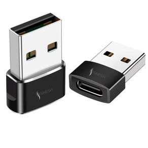 Adaptador SNESH USB-C fêmea para USB macho para Mbook, notebook