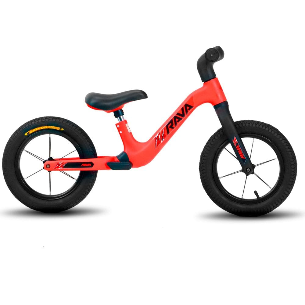 Bicicleta Balance Equilíbrio Aro 12 Infantil Buddy II 21Kg Rava Cycle