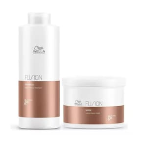Kit Wella Professionals Fusion - Shampoo 1l + Máscara 500ml