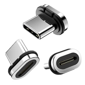 Cabeça magnética com pontas de conector USB C de 24 pinos (pacote com 3) DuHeSin