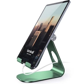 Suporte para tablet Suporte de mesa ajustável Lamicall Dock Green