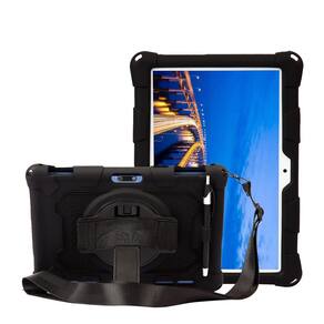 Capa HMinsen para tablet Pritom M10 de 10 polegadas com suporte preto