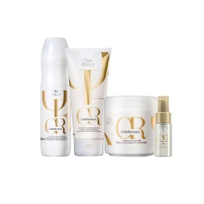 Kit Wella Oil Reflections Shampoo + Cond + Másc + Óleo