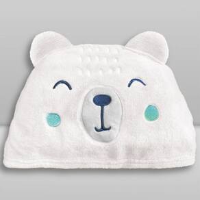 Toalha de Banho Baby com Capuz Urso - Laço Bebê