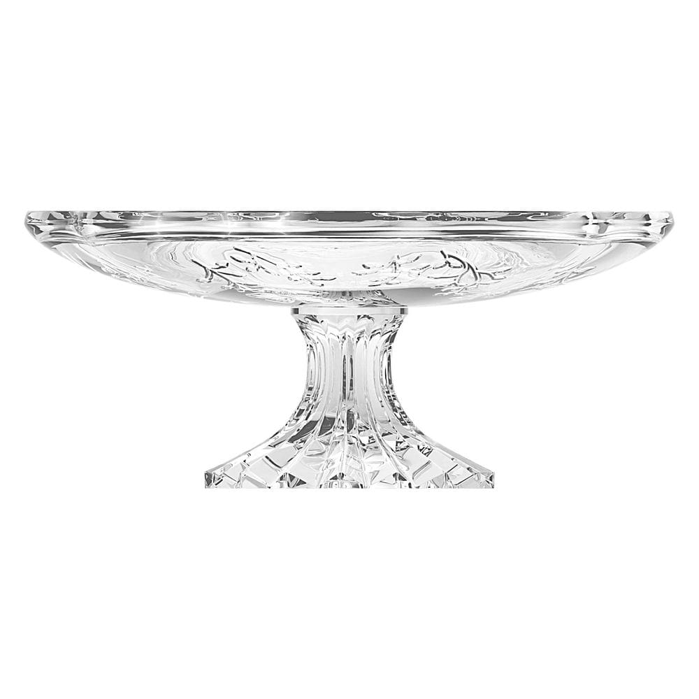 Prato para Bolo com Pé de Cristal Ecológico New Butterfly 27cm - Lyor
