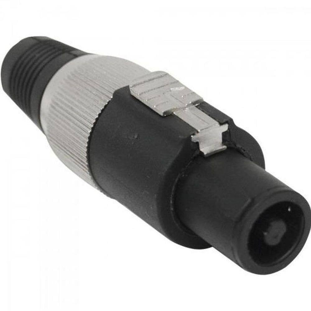 Conector Speakon De Linha Macho 4 Pólos Pgsp0004...