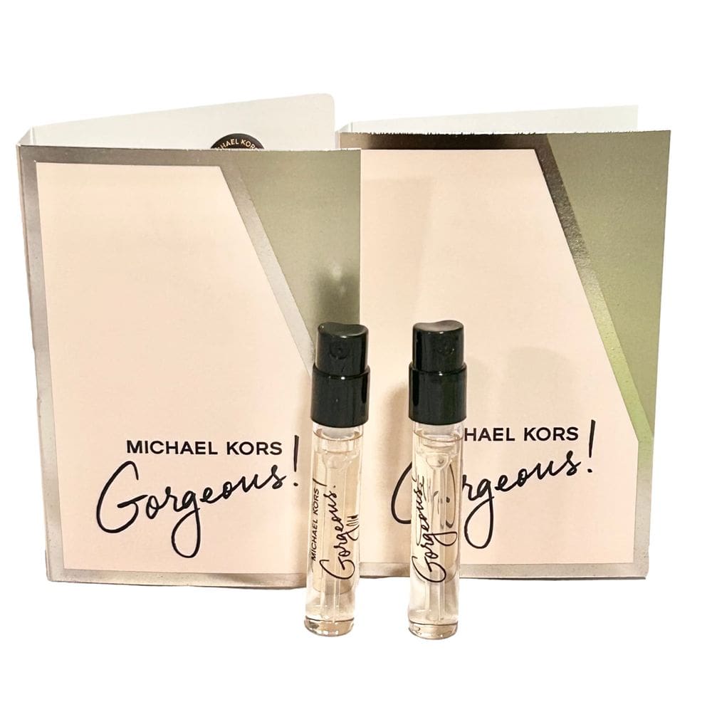 Amostra de perfume Michael Kors Gorgeous EDP de 1,5 ml x2
