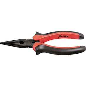 Alicate Bico Meia Cana Reto Black Nickel 6 160 Mm-Mtx