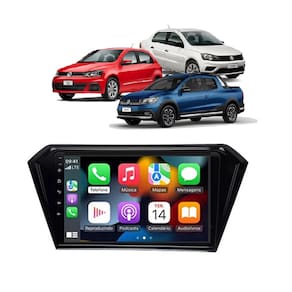 Kit Multimídia Gol 2017 18 19 20 21 22 23 Android 9 Pol 2/32Gb Carplay Bt - Vision 8990CP