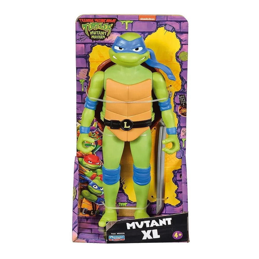 Tartarugas Ninja Boneco Leonardo De 23Cm Do Filme Sunny 3678