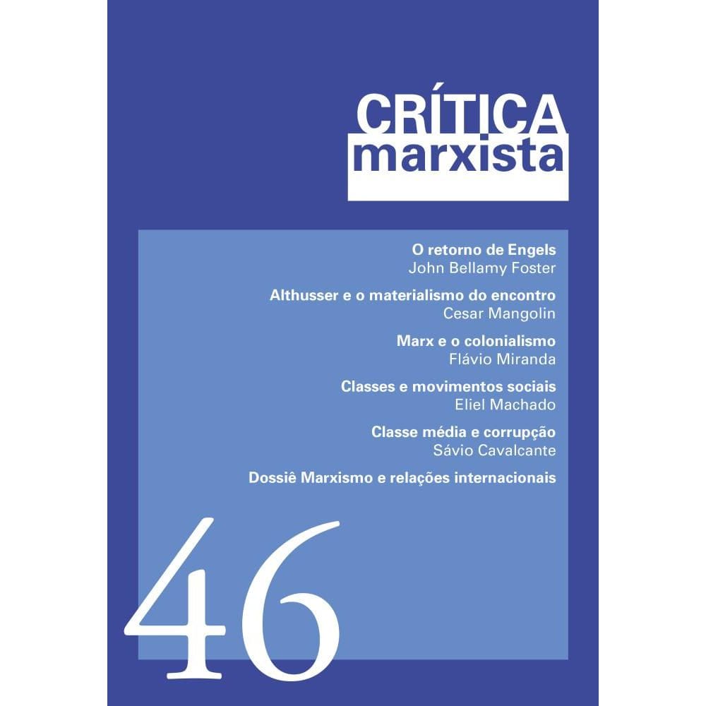 Crítica Marxista - Vol. 46 - Ano 2018