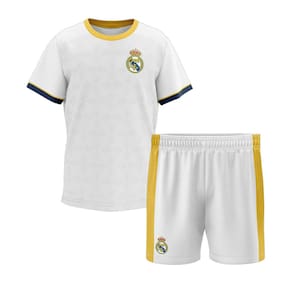 Kit Braziline Mini Craque Real Madrid Licenciado Branco