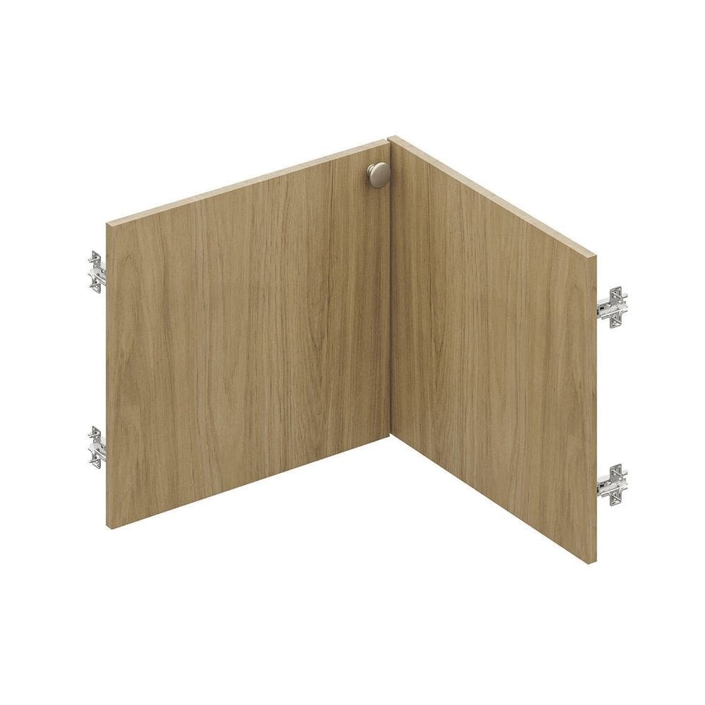 Kit Porta Módulo Canto Reto 39,5cm Frame Cabecasa Madeiramadeira Acácia