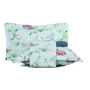 Jogo de Cama 4 Peças Casal Altenburg Toque Acetinado Florescer