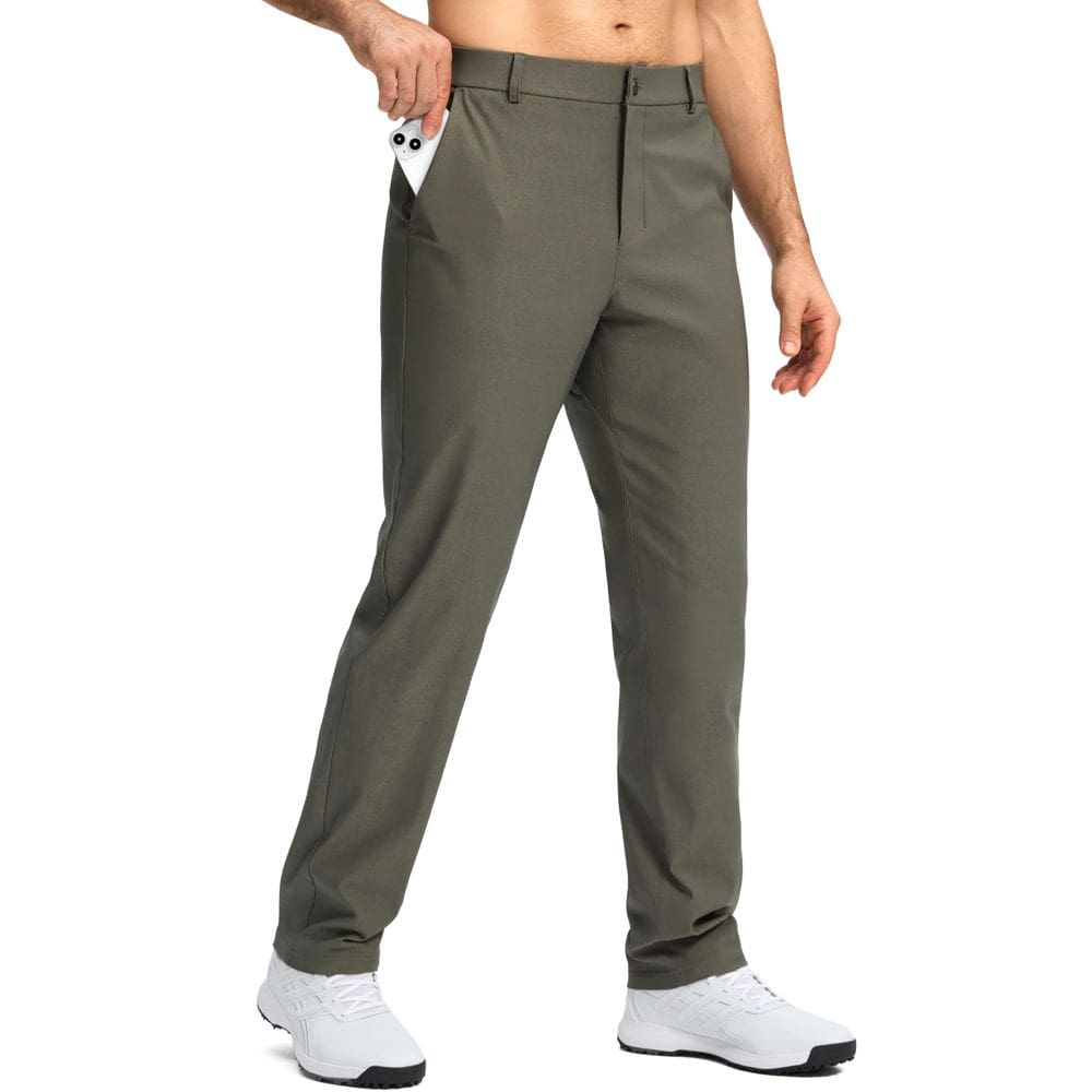 Calças de golfe G Gradual Stretch Dress Quick Dry para homens